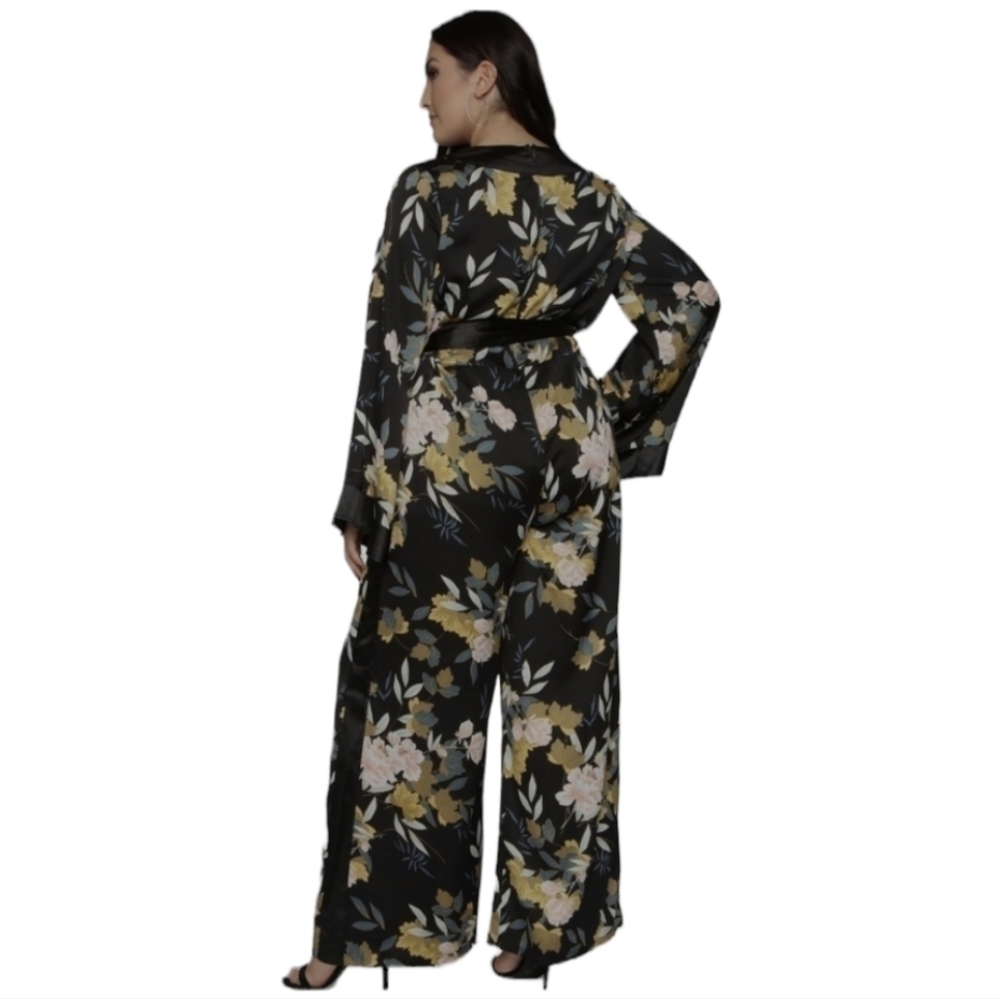 Rooting For You Floral Jumpsuit - Picture 4 of 4